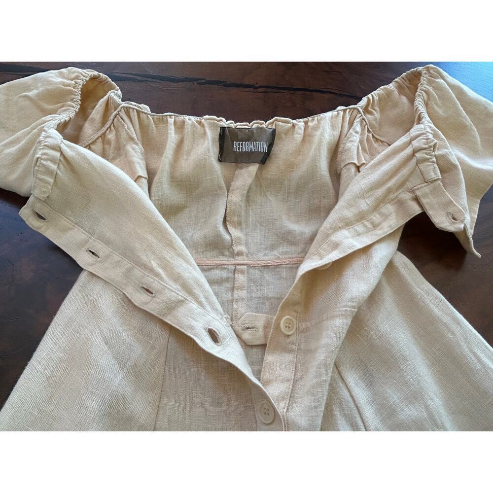 RARE Archival Reformation Botanica / Landy Deadstock Mini Dress 2 - Picture 6 of 7